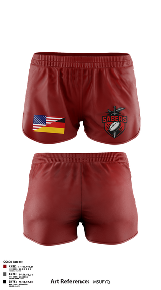 Ranger Panties, Saber Rugby, Rugby, Teamtime, Team time, sublimation, custom sports apparel, team uniforms, spirit wear, spiritwear, sports uniforms, custom shirts, team store, custom team store, fundraiser sports, apparel fundraiser