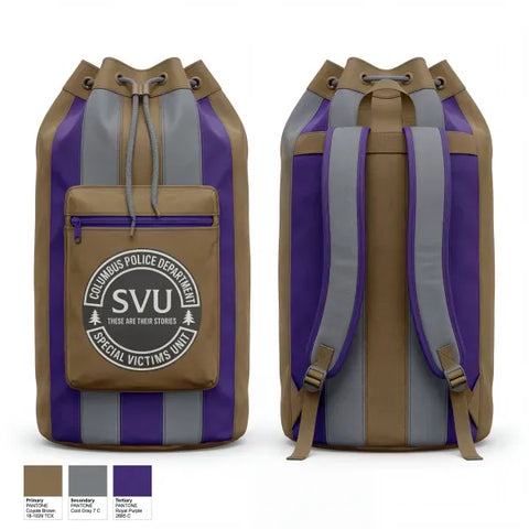Gear Bag, Special Victims Unit, Police, Teamtime, Team time, sublimation, custom sports apparel, team uniforms, spirit wear, spiritwear, sports uniforms, custom shirts, team store, custom team store, fundraiser sports, apparel fundraiser