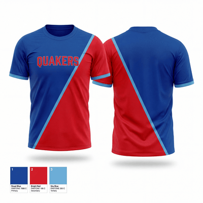 Quakers 93756287 Old School Cotton Feel Shirt - 1