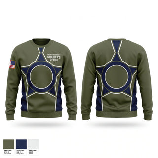 Crew Neck Sweatshirt, Bergen County Sheriffs Office, Police, Teamtime, Team time, sublimation, custom sports apparel, team uniforms, spirit wear, spiritwear, sports uniforms, custom shirts, team store, custom team store, fundraiser sports, apparel fundraiser