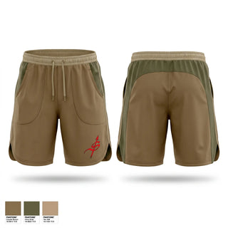 Athletic Shorts With Pockets, Gunslinger, Army, Teamtime, Team time, sublimation, custom sports apparel, team uniforms, spirit wear, spiritwear, sports uniforms, custom shirts, team store, custom team store, fundraiser sports, apparel fundraiser