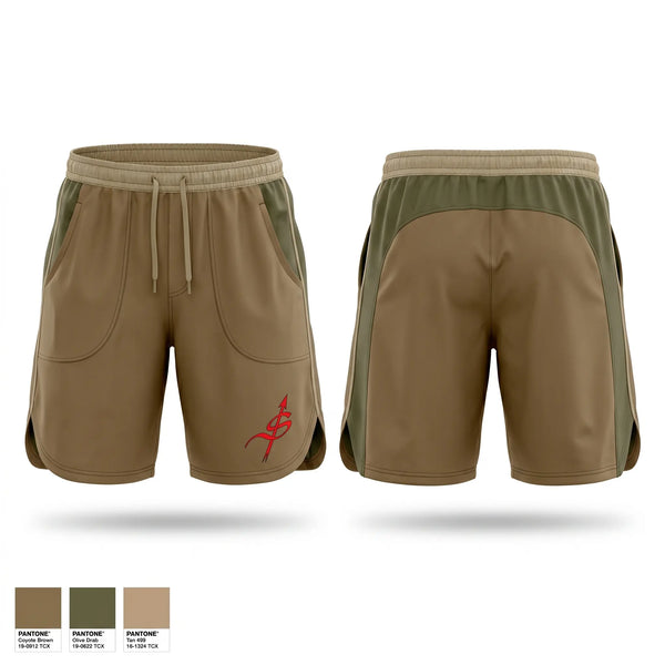 Athletic Shorts With Pockets, Gunslinger, Army, Teamtime, Team time, sublimation, custom sports apparel, team uniforms, spirit wear, spiritwear, sports uniforms, custom shirts, team store, custom team store, fundraiser sports, apparel fundraiser