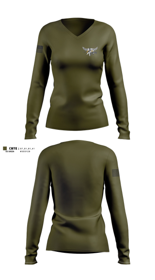 Womens Long Sleeve Vneck Shirt, CERT, Police, Teamtime, Team time, sublimation, custom sports apparel, team uniforms, spirit wear, spiritwear, sports uniforms, custom shirts, team store, custom team store, fundraiser sports, apparel fundraiser
