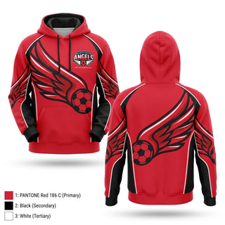 Hoodie, Lakes Area Angels, Women's Soccer, Teamtime, Team time, sublimation, custom sports apparel, team uniforms, spirit wear, spiritwear, sports uniforms, custom shirts, team store, custom team store, fundraiser sports, apparel fundraiser