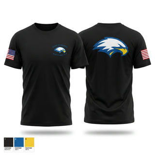 Old School Cotton Feel Shirt, RUSKIN HIGHSCHOOL MCJROTC, Marines, Teamtime, Team time, sublimation, custom sports apparel, team uniforms, spirit wear, spiritwear, sports uniforms, custom shirts, team store, custom team store, fundraiser sports, apparel fundraiser
