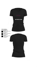 Indy Radio Platoon 10234991 Women's Short Sleeve V-neck Shirt - 24