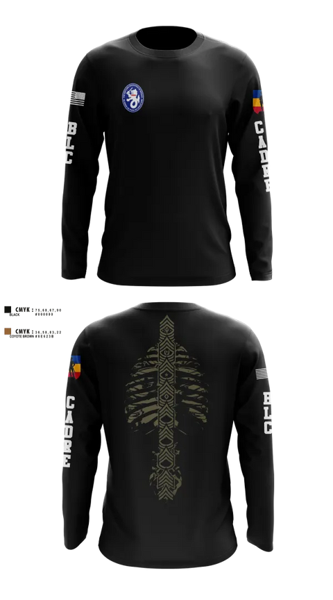 Long Sleeve Performance Shirt, 1st BN 515th RTI, Army, Teamtime, Team time, sublimation, custom sports apparel, team uniforms, spirit wear, spiritwear, sports uniforms, custom shirts, team store, custom team store, fundraiser sports, apparel fundraiser