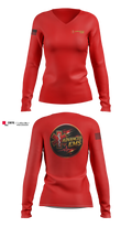 Advanced EMS Women's Long Sleeve V-neck Shirt - 11