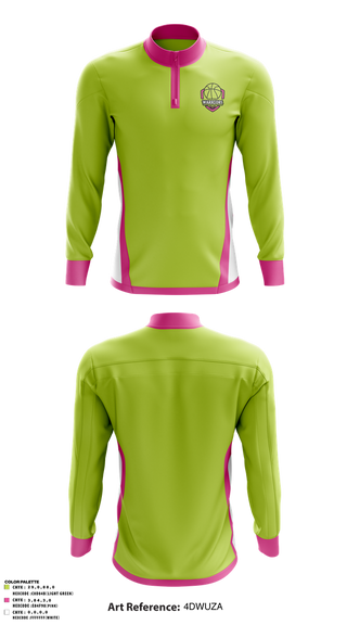Quarter Zip Jacket, Warriors, Men's Basketball, Teamtime, Team time, sublimation, custom sports apparel, team uniforms, spirit wear, spiritwear, sports uniforms, custom shirts, team store, custom team store, fundraiser sports, apparel fundraiser