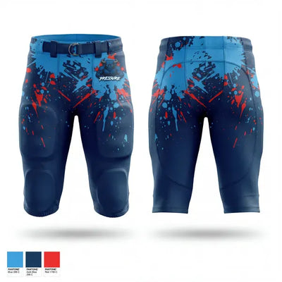 Team pressure 62099132 Football Pants - 1