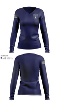 Maumelle PD 82584519 Women's Long Sleeve V-neck Shirt - 23