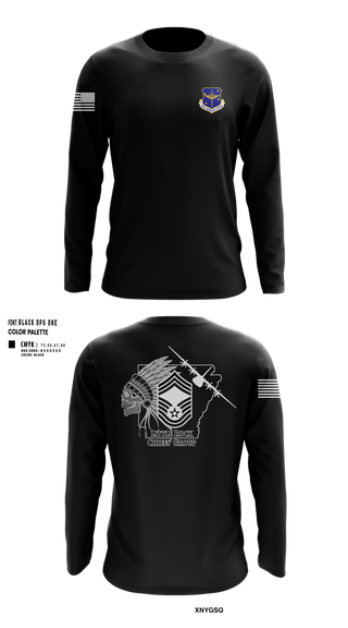 Long Sleeve Performance Shirt, LRAFB Chiefs Group, , Teamtime, Team time, sublimation, custom sports apparel, team uniforms, spirit wear, spiritwear, sports uniforms, custom shirts, team store, custom team store, fundraiser sports, apparel fundraiser