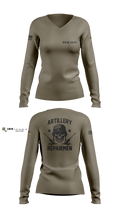 1-320th FA, Fox Battery 2295294 Women's Long Sleeve V-neck Shirt - 3