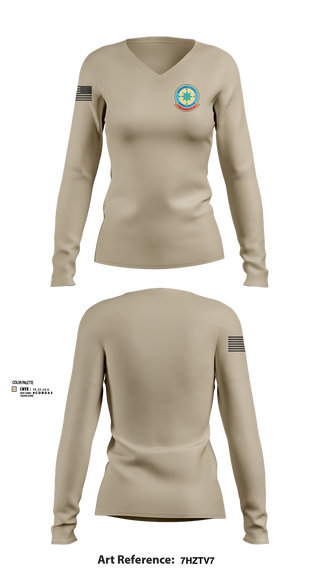 Womens Long Sleeve Vneck Shirt, Snohomish County Search & Rescue, , Teamtime, Team time, sublimation, custom sports apparel, team uniforms, spirit wear, spiritwear, sports uniforms, custom shirts, team store, custom team store, fundraiser sports, apparel fundraiser