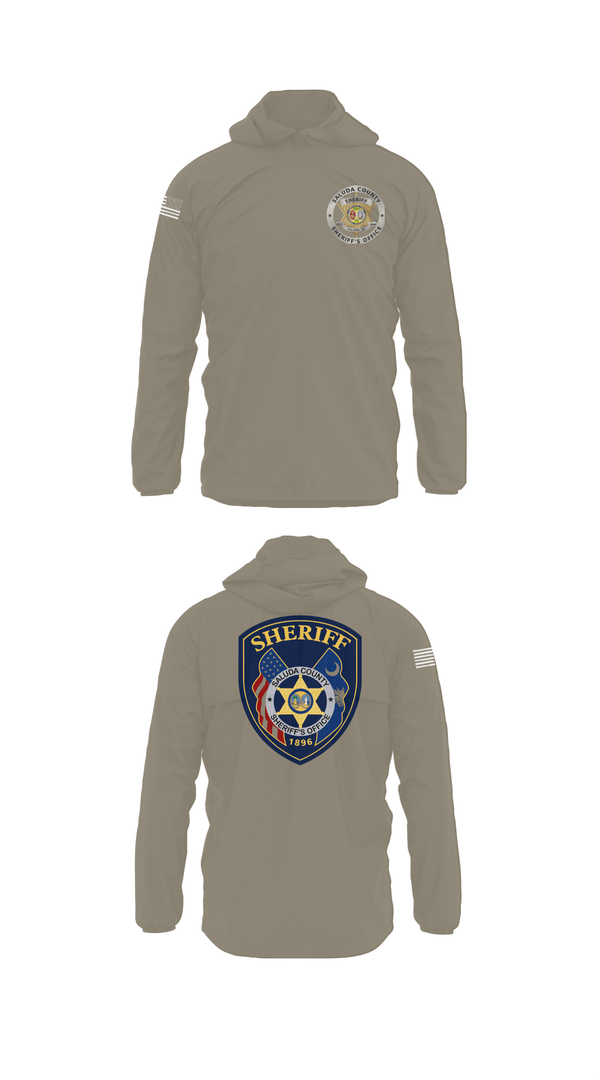 Windbreaker, Saluda County Sheriff's Office, Police, Teamtime, Team time, sublimation, custom sports apparel, team uniforms, spirit wear, spiritwear, sports uniforms, custom shirts, team store, custom team store, fundraiser sports, apparel fundraiser
