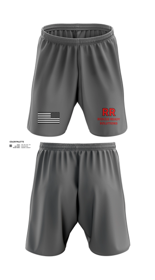 Athletic Shorts With Pockets, Rescue Ready Solutions, , Teamtime, Team time, sublimation, custom sports apparel, team uniforms, spirit wear, spiritwear, sports uniforms, custom shirts, team store, custom team store, fundraiser sports, apparel fundraiser