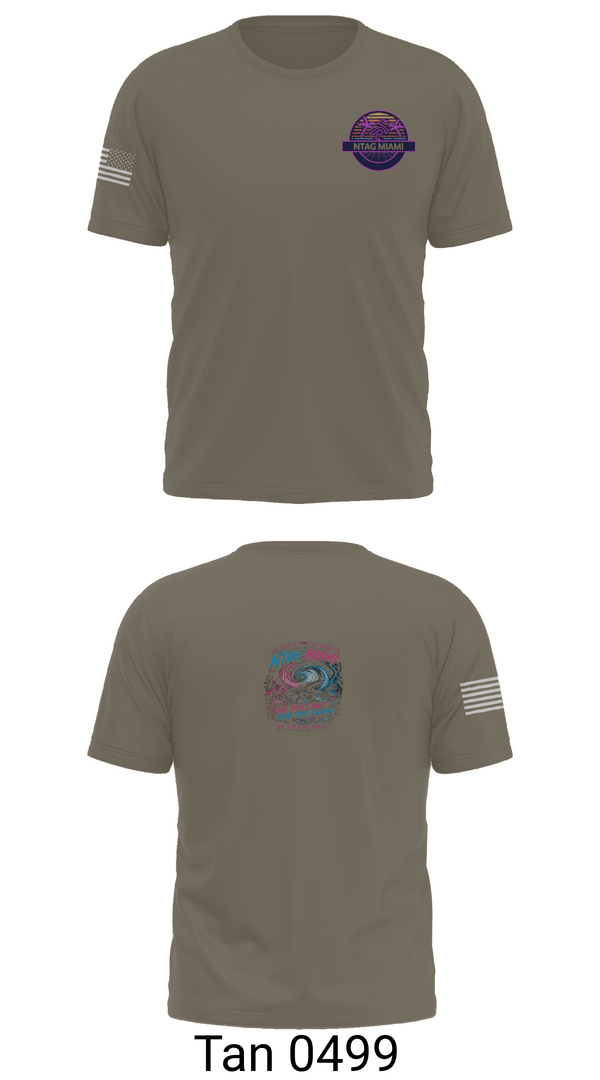 Short Sleeve Performance Shirt, NTAG MIAMI FCPOA, Navy, Teamtime, Team time, sublimation, custom sports apparel, team uniforms, spirit wear, spiritwear, sports uniforms, custom shirts, team store, custom team store, fundraiser sports, apparel fundraiser