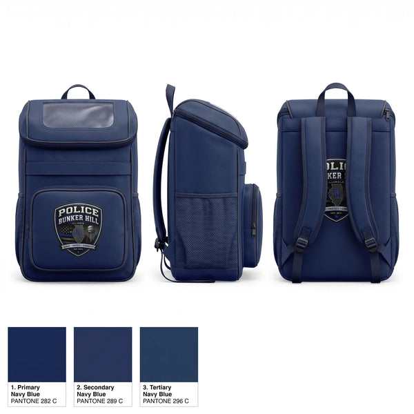 Gear Bag, Bunker Hill Police, Police, Teamtime, Team time, sublimation, custom sports apparel, team uniforms, spirit wear, spiritwear, sports uniforms, custom shirts, team store, custom team store, fundraiser sports, apparel fundraiser