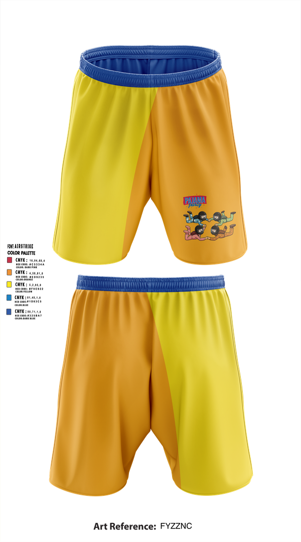 Athletic Shorts With Pockets, Skydive Dallas Pajama Party, Spirit Store, Teamtime, Team time, sublimation, custom sports apparel, team uniforms, spirit wear, spiritwear, sports uniforms, custom shirts, team store, custom team store, fundraiser sports, apparel fundraiser