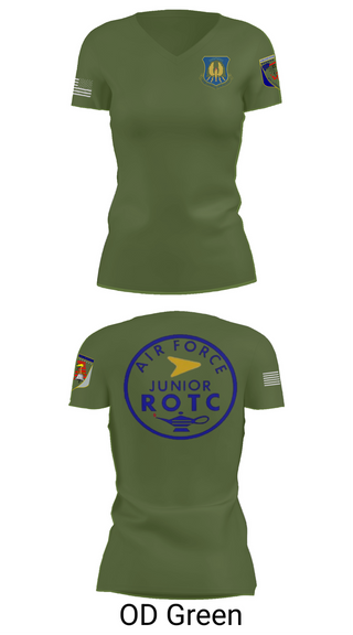 Womens Short Sleeve Vneck Shirt, 61st Eagle Squadron, Air Force, Teamtime, Team time, sublimation, custom sports apparel, team uniforms, spirit wear, spiritwear, sports uniforms, custom shirts, team store, custom team store, fundraiser sports, apparel fundraiser