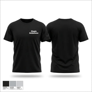 Old School Cotton Feel Shirt, Chapin Ambulance, EMS/EMT, Teamtime, Team time, sublimation, custom sports apparel, team uniforms, spirit wear, spiritwear, sports uniforms, custom shirts, team store, custom team store, fundraiser sports, apparel fundraiser