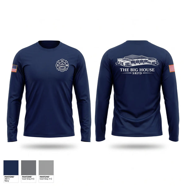 Long Sleeve Performance Shirt, Station 151, Fire Department, Teamtime, Team time, sublimation, custom sports apparel, team uniforms, spirit wear, spiritwear, sports uniforms, custom shirts, team store, custom team store, fundraiser sports, apparel fundraiser