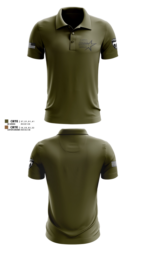 Long Sleeve Performance Polo, Cassia County Sheriff’s Office, Police, Teamtime, Team time, sublimation, custom sports apparel, team uniforms, spirit wear, spiritwear, sports uniforms, custom shirts, team store, custom team store, fundraiser sports, apparel fundraiser