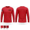 Crossett Fire Department Long Sleeve Performance Shirt - 1