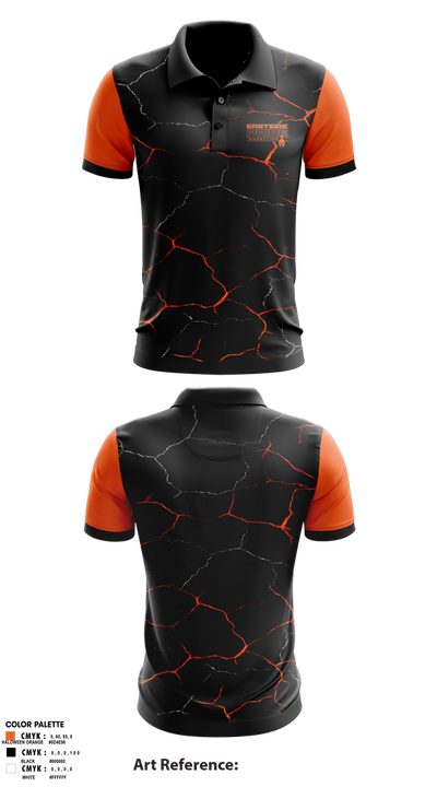 Eastside Pride Wrestling Club Short Sleeve Performance Polo - 10
