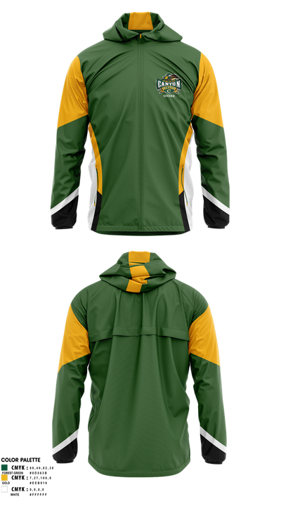 Canyon High School Girls Soccer 73964009 Windbreaker - 2 (1)