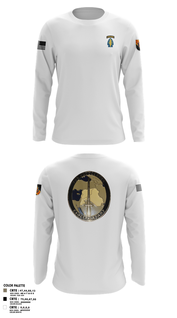 Long Sleeve Performance Shirt, 5th Special Forces Group, , Teamtime, Team time, sublimation, custom sports apparel, team uniforms, spirit wear, spiritwear, sports uniforms, custom shirts, team store, custom team store, fundraiser sports, apparel fundraiser