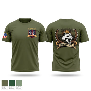 Old School Cotton Feel Shirt, MCBH PMO MWD Section, Marines, Teamtime, Team time, sublimation, custom sports apparel, team uniforms, spirit wear, spiritwear, sports uniforms, custom shirts, team store, custom team store, fundraiser sports, apparel fundraiser