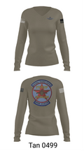 Sokol Platoon 58699677 Women's Long Sleeve V-neck Shirt - 77