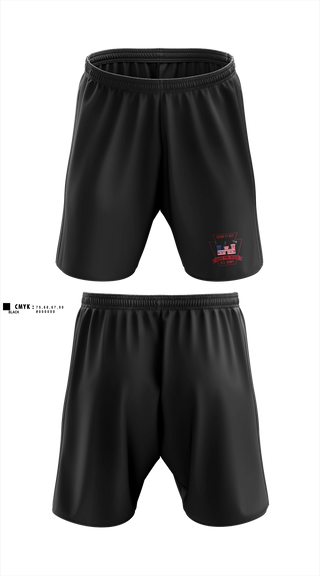 Athletic Shorts With Pockets, 192nd Firefighter Detachment, National Guard, Teamtime, Team time, sublimation, custom sports apparel, team uniforms, spirit wear, spiritwear, sports uniforms, custom shirts, team store, custom team store, fundraiser sports, apparel fundraiser