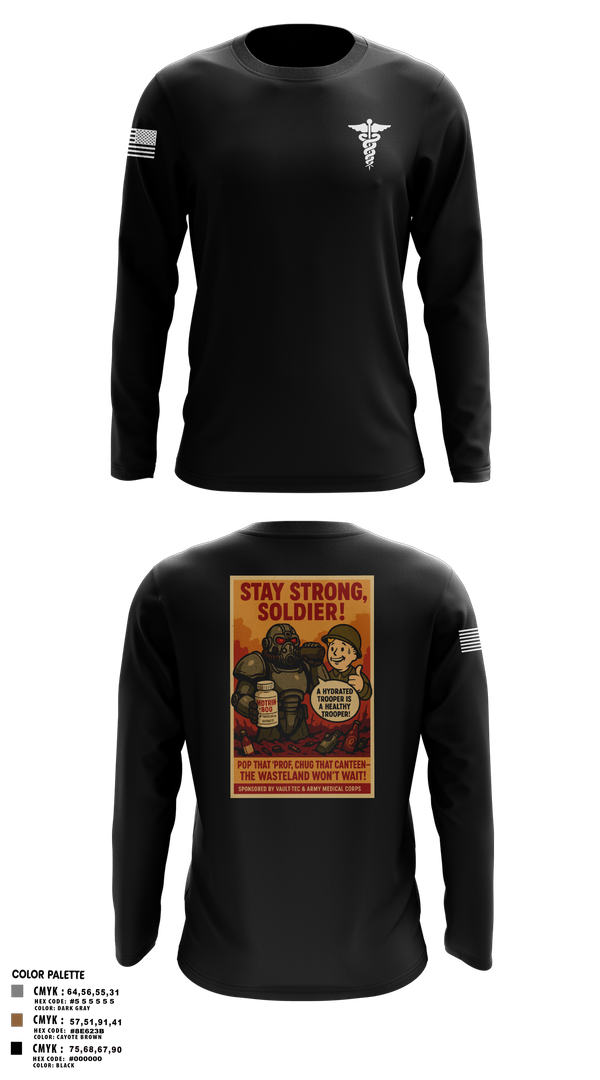 Long Sleeve Performance Shirt, 319th IEW, , Teamtime, Team time, sublimation, custom sports apparel, team uniforms, spirit wear, spiritwear, sports uniforms, custom shirts, team store, custom team store, fundraiser sports, apparel fundraiser