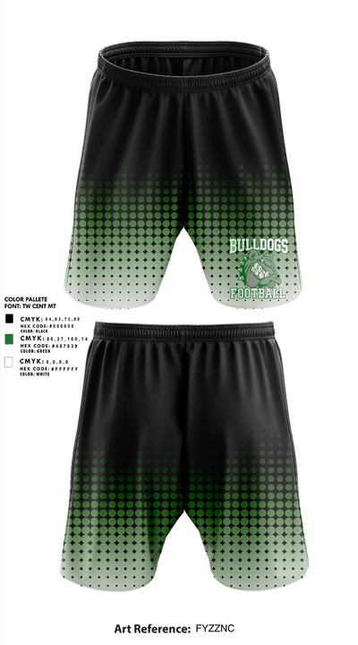 Franklin county youth cheer 17650849 Athletic Shorts With Pockets - 1