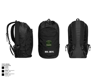Gear Bag, BSS JROTC, , Teamtime, Team time, sublimation, custom sports apparel, team uniforms, spirit wear, spiritwear, sports uniforms, custom shirts, team store, custom team store, fundraiser sports, apparel fundraiser