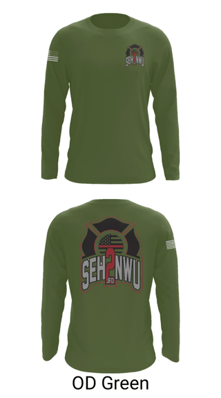 Long Sleeve Performance Shirt, SEHNWU, Fire Department, Teamtime, Team time, sublimation, custom sports apparel, team uniforms, spirit wear, spiritwear, sports uniforms, custom shirts, team store, custom team store, fundraiser sports, apparel fundraiser