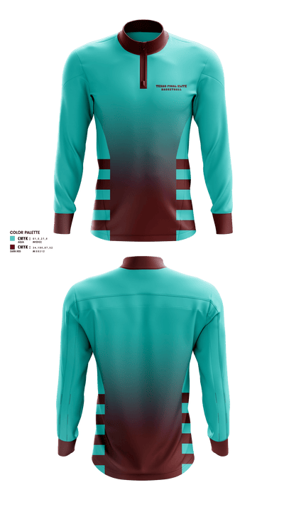 Texas final elite 97055816 Quarter Zip Jacket - 1