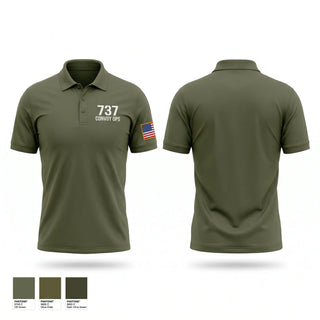 Short Sleeve Performance Polo, 737 convoy ops, Army, Teamtime, Team time, sublimation, custom sports apparel, team uniforms, spirit wear, spiritwear, sports uniforms, custom shirts, team store, custom team store, fundraiser sports, apparel fundraiser