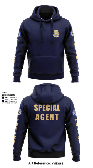 Hoodie, BIA POLICE, Police, Teamtime, Team time, sublimation, custom sports apparel, team uniforms, spirit wear, spiritwear, sports uniforms, custom shirts, team store, custom team store, fundraiser sports, apparel fundraiser