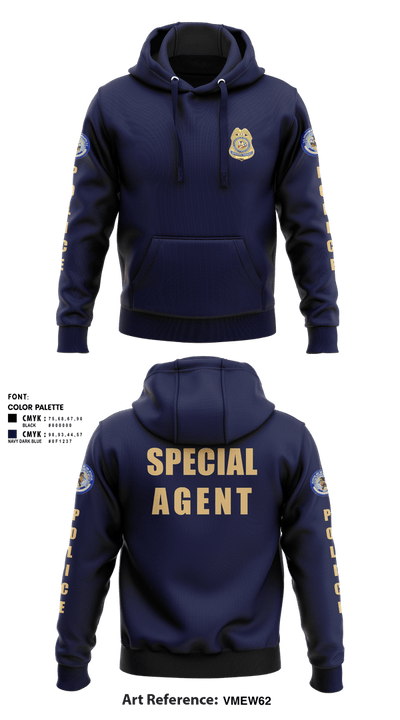 BIA POLICE 11444917 Hoodie - 7