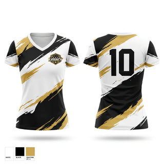 Womens Short Sleeve Vneck Shirt, Texas Legacy, Men's Soccer, Teamtime, Team time, sublimation, custom sports apparel, team uniforms, spirit wear, spiritwear, sports uniforms, custom shirts, team store, custom team store, fundraiser sports, apparel fundraiser