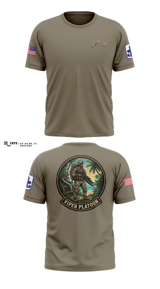Old School Cotton Feel Shirt, C-Troop 1-299 CAV, National Guard, Teamtime, Team time, sublimation, custom sports apparel, team uniforms, spirit wear, spiritwear, sports uniforms, custom shirts, team store, custom team store, fundraiser sports, apparel fundraiser