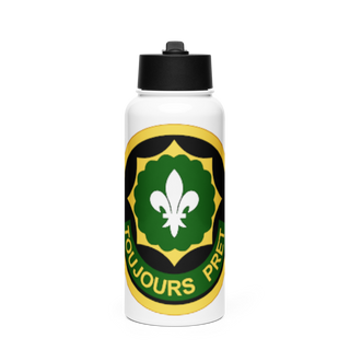 2nd Cavalry Regiment 61389337 Stainless Steel Water Bottle with a Straw Lid