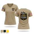 Oregon Army National Guard 53864974 Women's Short Sleeve V-neck Shirt - 1