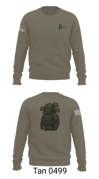 Crew Neck Sweatshirt, Deployment & Distribution Flight, , Teamtime, Team time, sublimation, custom sports apparel, team uniforms, spirit wear, spiritwear, sports uniforms, custom shirts, team store, custom team store, fundraiser sports, apparel fundraiser