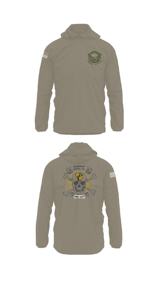 Windbreaker, Suncoast Battalion, Army, Teamtime, Team time, sublimation, custom sports apparel, team uniforms, spirit wear, spiritwear, sports uniforms, custom shirts, team store, custom team store, fundraiser sports, apparel fundraiser