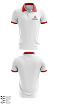 East Scarlets Football 34807751 Short Sleeve Performance Polo - 1