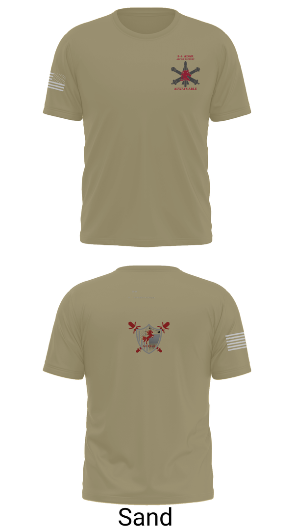 5-4 ADAR 21343969 Short Sleeve Performance Shirt - 96